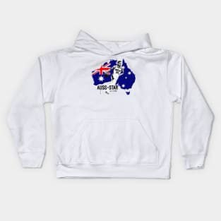 AUSS-STAR | The Madness Podcast Kids Hoodie